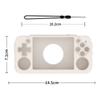 Silicone Protective Cover Case Anti-Scratch Shockproof Game Console Cover with Lanyard Bag for RG35XX H Handheld Game Console