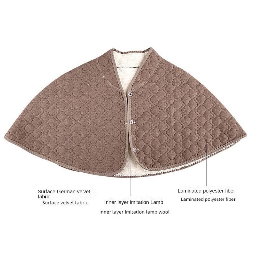 Neck Protection Winter Fur Shawl Blouse Shoulders Fake Collar Wool Scarves Warm Cloak Shawl  Office