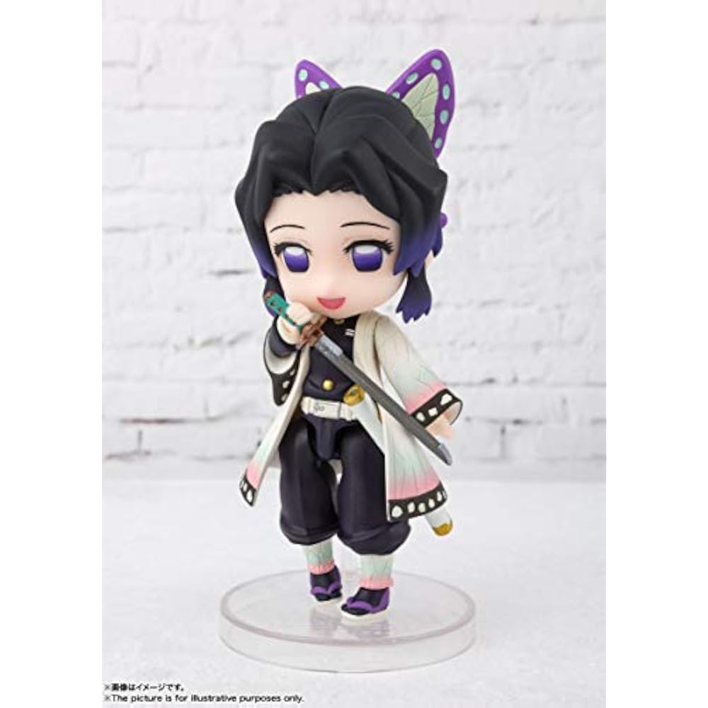 TAMASHII NATIONS Figuarts Mini Demon Slayer: Shinobu Kocho Approx. 90mm PVC/ABS Pre-painted Actio...