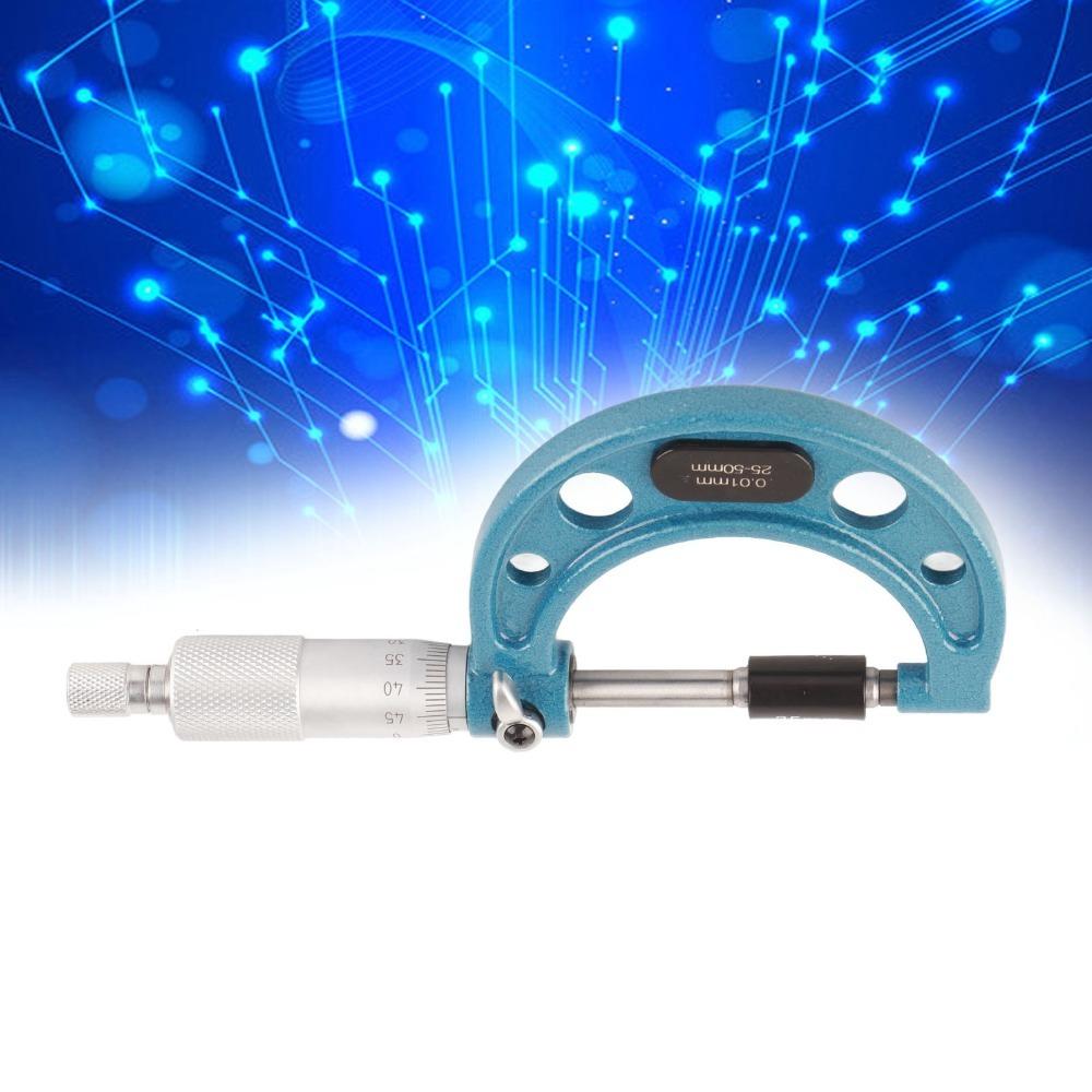 0.01mm Accuracy Outside Micrometer High Accuracy Precision Micrometer  For Machinists