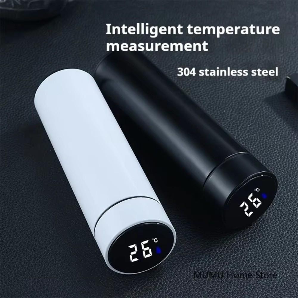 500ml Thermal Mug Keeps Heat & Cold Sports Water Cup New Smart Thermal Bottle  Daily Use