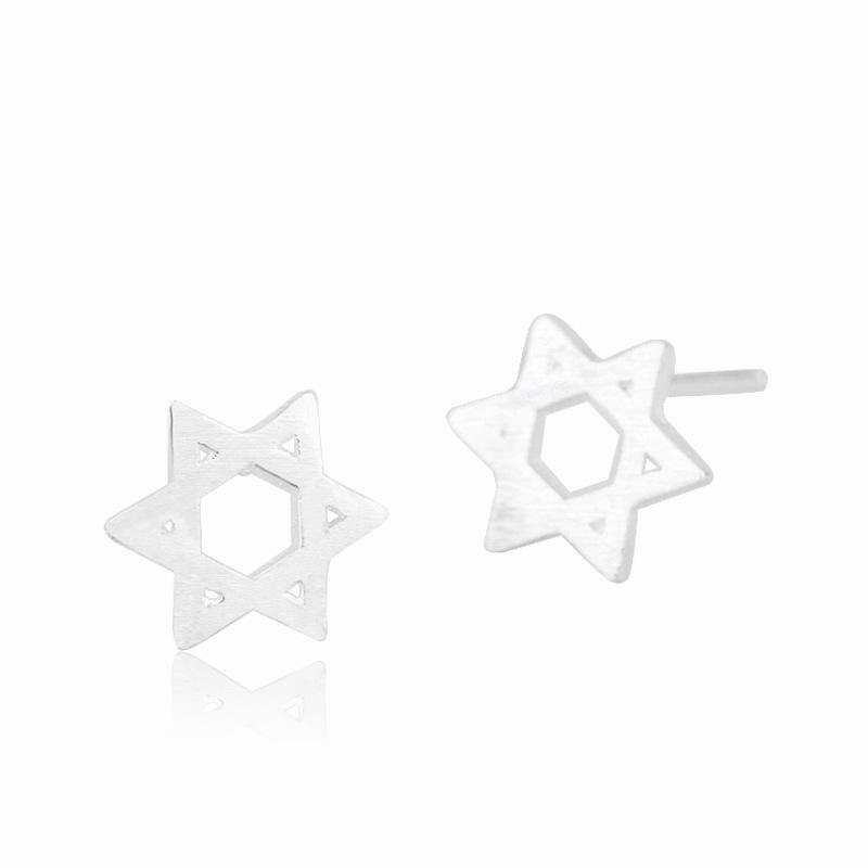 Minimalist Fashion Stud Earrings For Women Students Personalized Versatile Daily Wear Jewelry Accessories