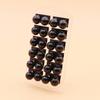 Classic 12-Pair Pearl Stud Earrings Set with Iron Needle