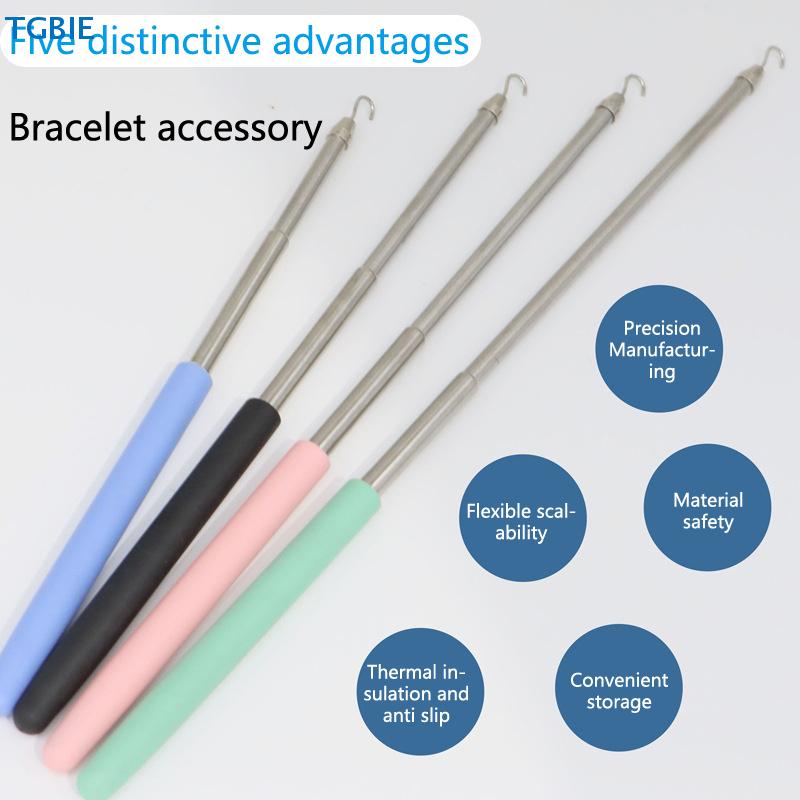 [TL][Y]1Pc Bracelet Clasp Helper Tool Bracelets Jewelry Wearing Tools Bracelet Fastening Helper Plier Clip Quick Donning