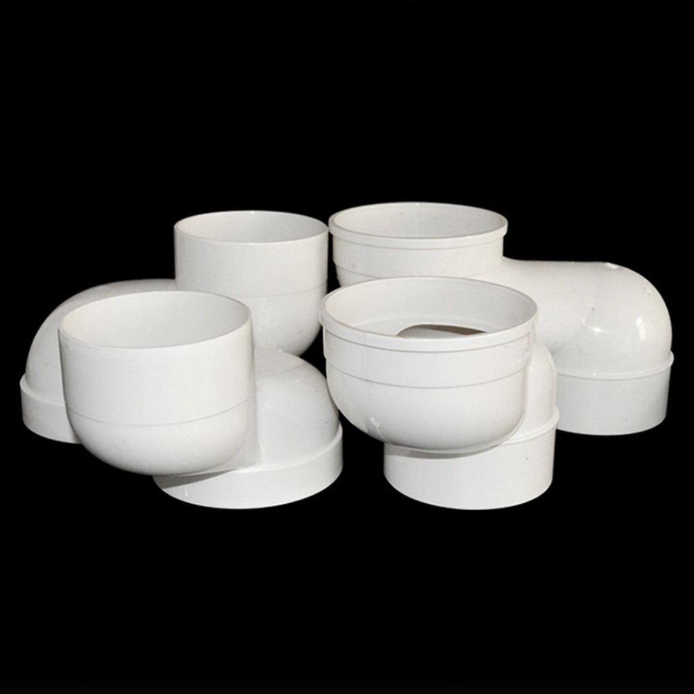 PVC-Kunststoff Toilettenspülrohr 110mm Versatzflansch-Adapter Toiletteninstallation