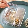 60Pcs Self-Sealing Clear Plastic Jewelry Bags, Waterproof Rust-Proof Zipper Pouches for Travel and Organizing
