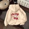 Unisex Trendy American Loose Fit Hooded Print Sweatshirt