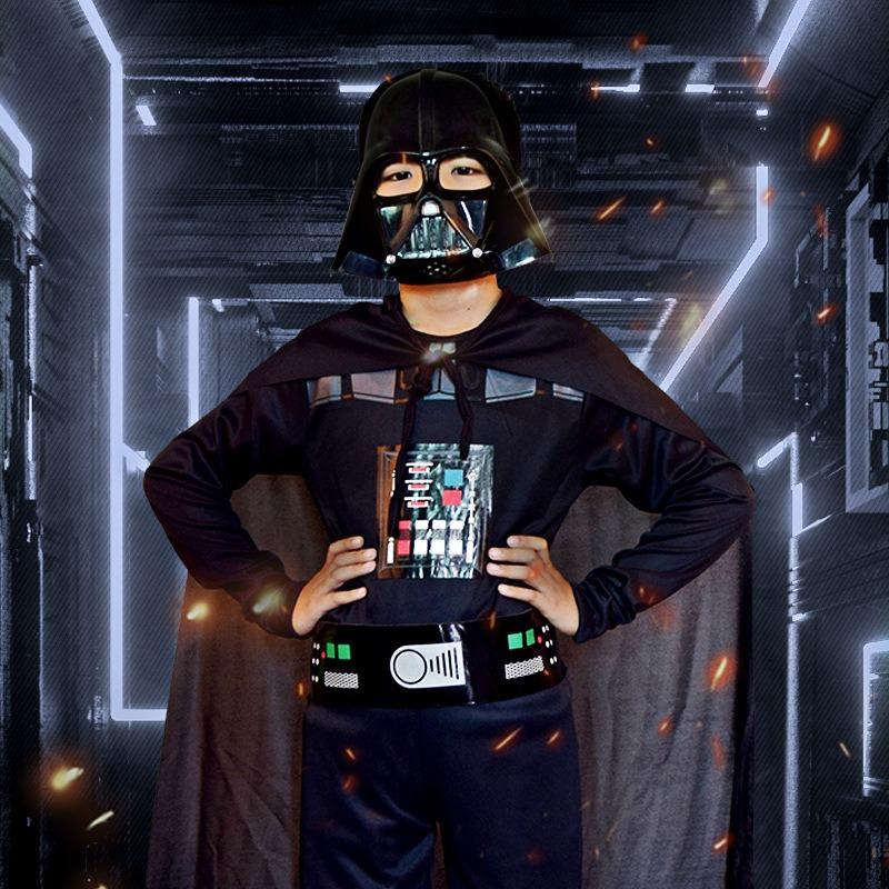 Halloween Star Wars Costume White Soldier Black Soldier Costume Jedi White Knight Darth Knight Wono Costume