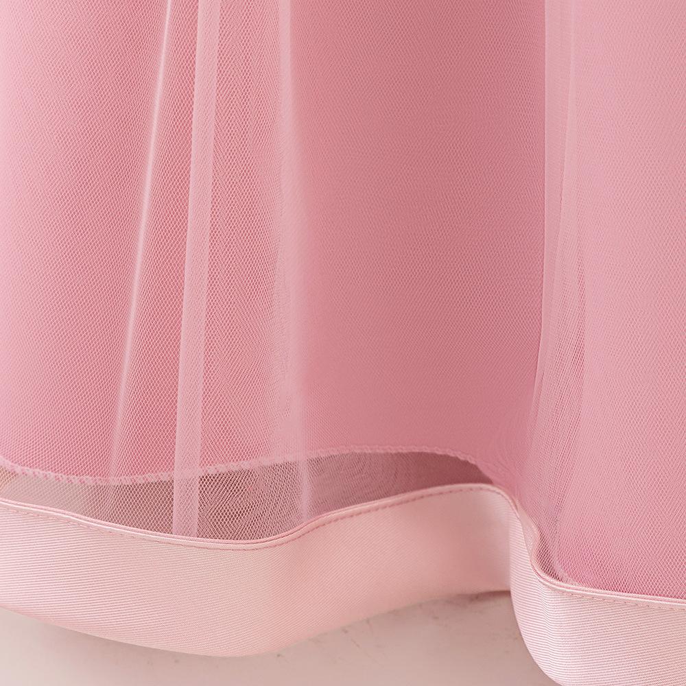 4-14 Years Christmas Flower Girl Princess Dress For Weddings Summer Kid Formal Bow Long Gown For School Evening Party Children Dresses