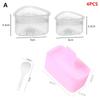 1 Set Triangular Plastic Sushi Rice Ball Maker Mould Onigiri Mold Set Kitchen Gadgets Stuff Transparent Bento Accessories