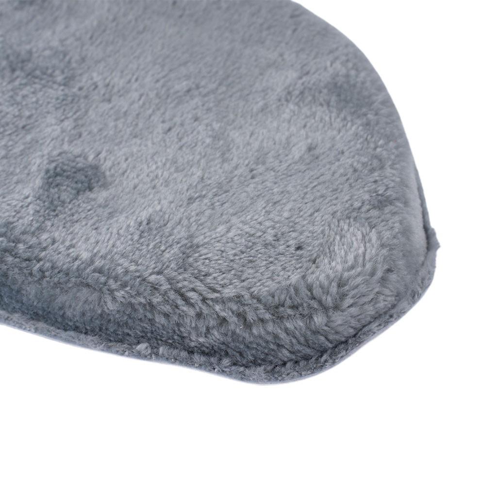 2PCS Toilet Seats A Set Of Gray Washable And Reusable