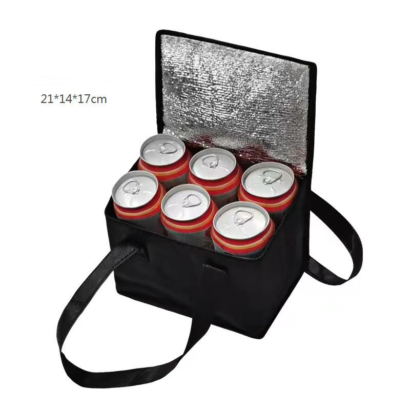 Portable Lunch Cooler Bag Folding Insulation Picnic Ice Pack Food Thermal Bag Drink Carrier Insulated Bags Food Delivery Bag