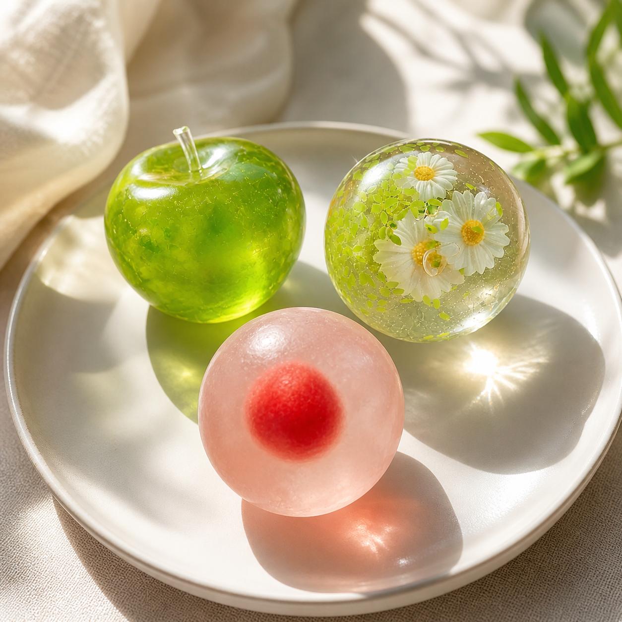 Nieuwe Maltose Squishy Speeltjes Anti Stress Sensorisch Fidget Speeltje Zacht Gesimuleerd Transparant Blauwe Maltose Langzame Terugslag Decompressie Speeltje