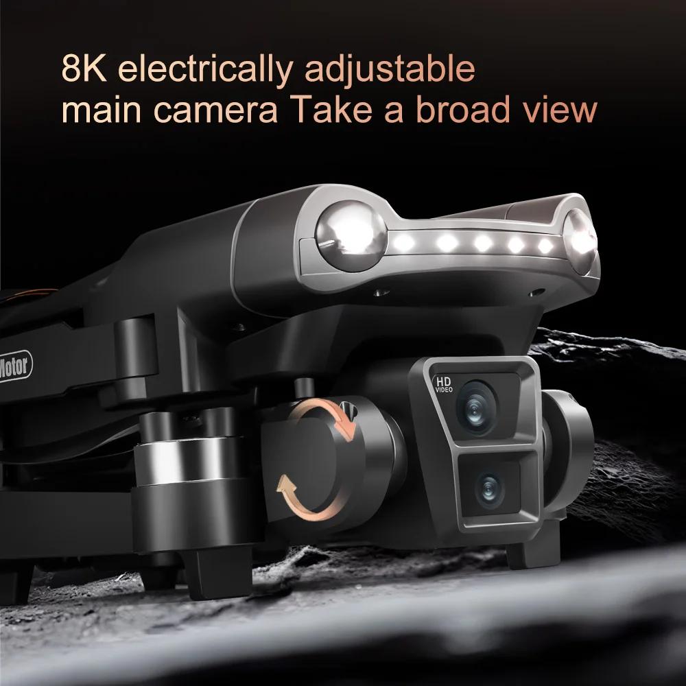 V198MAX Drone GPS 8K HD Aerial Photography Dual Camera Brushless Quadrotor 5G WIFI 360° Laser Intelligent Obstacle Avoidance Aerial Optical Toy