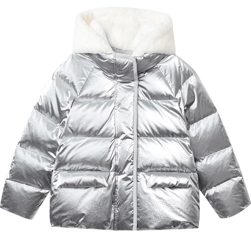 Balabala Girls' Winter Down Puffer Jacket
