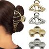 Hair Claw Oceanic Design Back Head Hair Clip with Shells Starfish Conch Pattern Multi-Purpose Hair Accessories