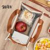 Soup Safe Lunch Bag Insulated Leakproof Thermal Tote with Zipper And Handle Carrier Reusable Waterproof Oxford Keeps Food Warm for Work Picnic Camping