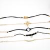 SUMENG Bohemian Black Beads Chain Bracelets Bangles For Women Fashion Heart Compass Rope   Sets Jewelry 2025 Gifts