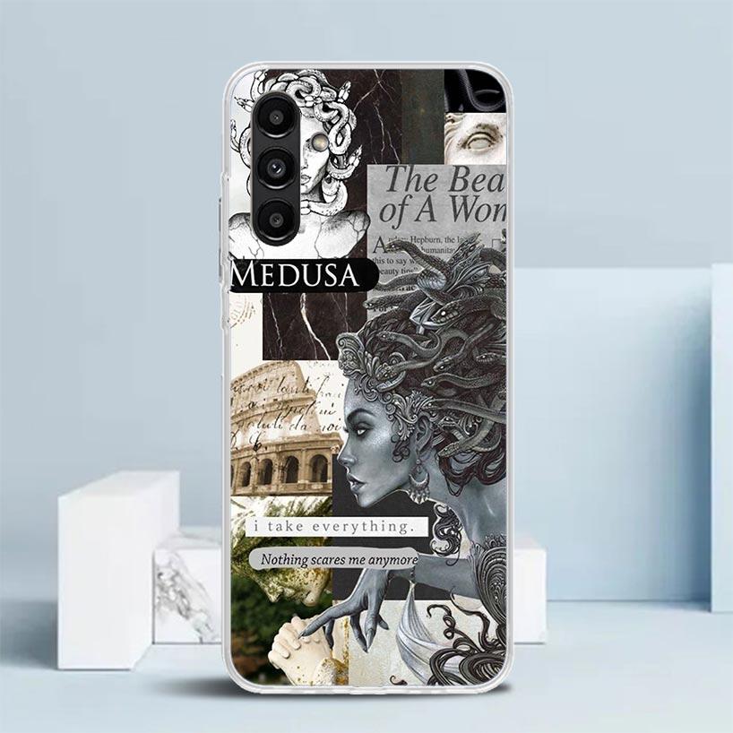 Medusa Greek Mythology Phone Case For Samsung Galaxy A17 A37 A57 A16 A15 A14 A13 A56 A55 A54 A53 A36 A35 A34 A33 A26 A25 A24 A23