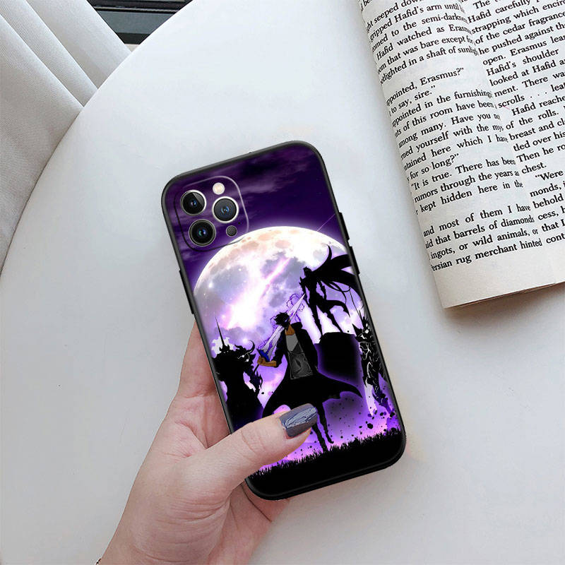 JO51 Solo Leveling Phone Case for iPhone 7 8 11 12 13 14 15 16 16E XS Pro Max XR X SE Samsung S20 S21 S22 S23 S24 FE Ultra Plus Lite S21S A55