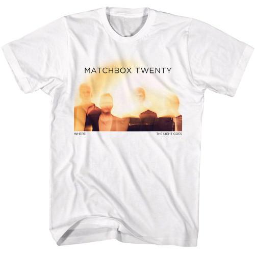 Matchbox Twenty Where The Light Goes White T-Shirt Unisex T-Shirt XXXXL
