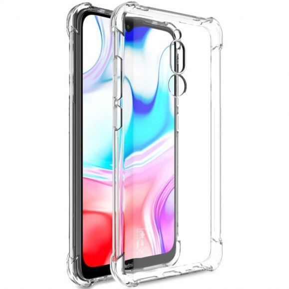 Coque de Protection - E.F.CONNECTION - Redmi 8 - Silicone Anti Choc - Transparent - Souple