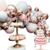 169pcs Chrome Silver Pink Balloons Arch Kit Pink Balloon Garland Wedding Birthday Christmas Party Decor Kids Baby shower  Decorations
