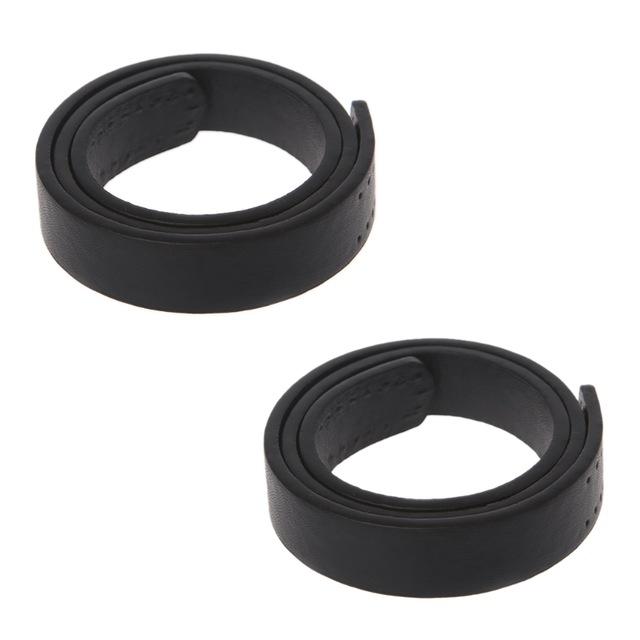1Pair 60cm PU Leather Bag Strap Sew On Bags Handles Shoulder Handbag Belt Replacement DIY Crocheted Purse Wallet Accessories