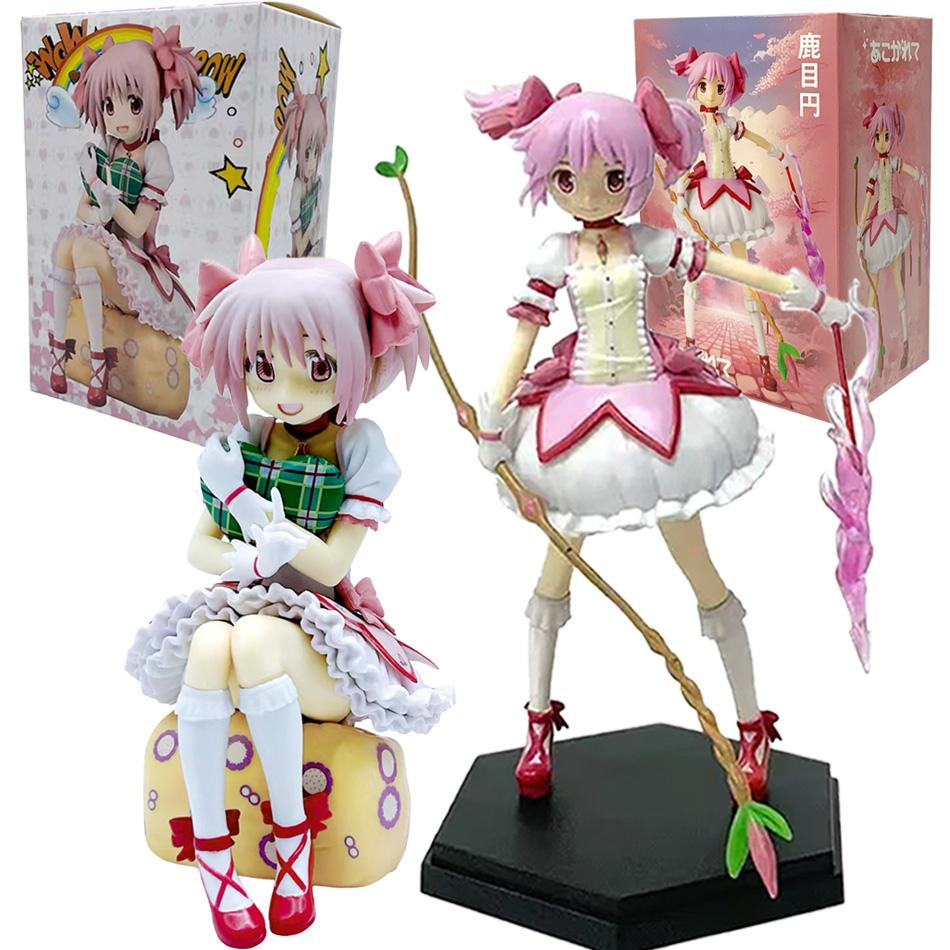 Neue Puella Magi Madoka Magica Aniem Figur Kaname Madoka Magic Girl PVC Anime Actionfiguren Cartoon Modell Weihnachtsspielzeug Geschenk