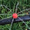 50pcs Adjustable Irrigation Drippers Sprinklers 1/4'' Emitter Dripper Micro Drip Irrigation Sprinklers for Watering System
