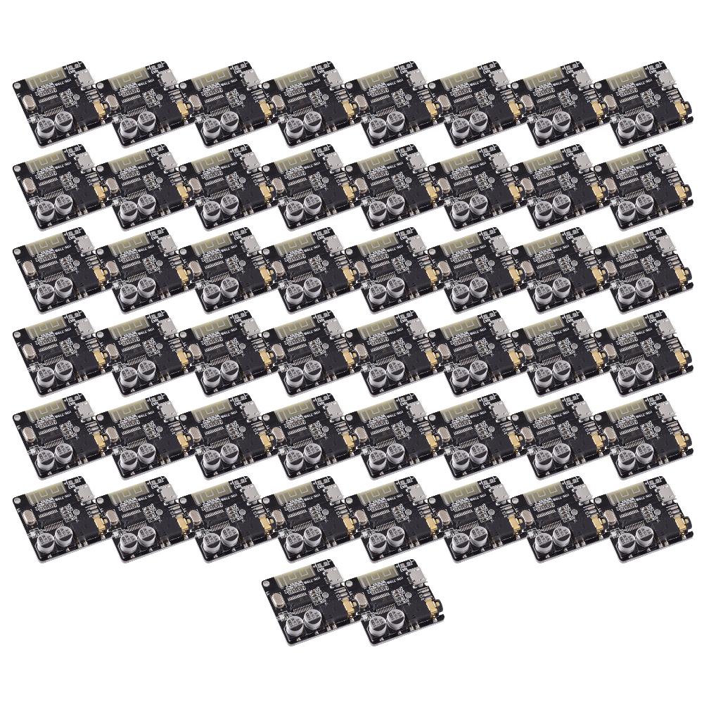 Audio Receiver Board Bluetooth-Compatible 4.1/5.0 2 Channels Wireless Stereo Music Module 3.5mm Audio Aux Micro USB 5V Powered