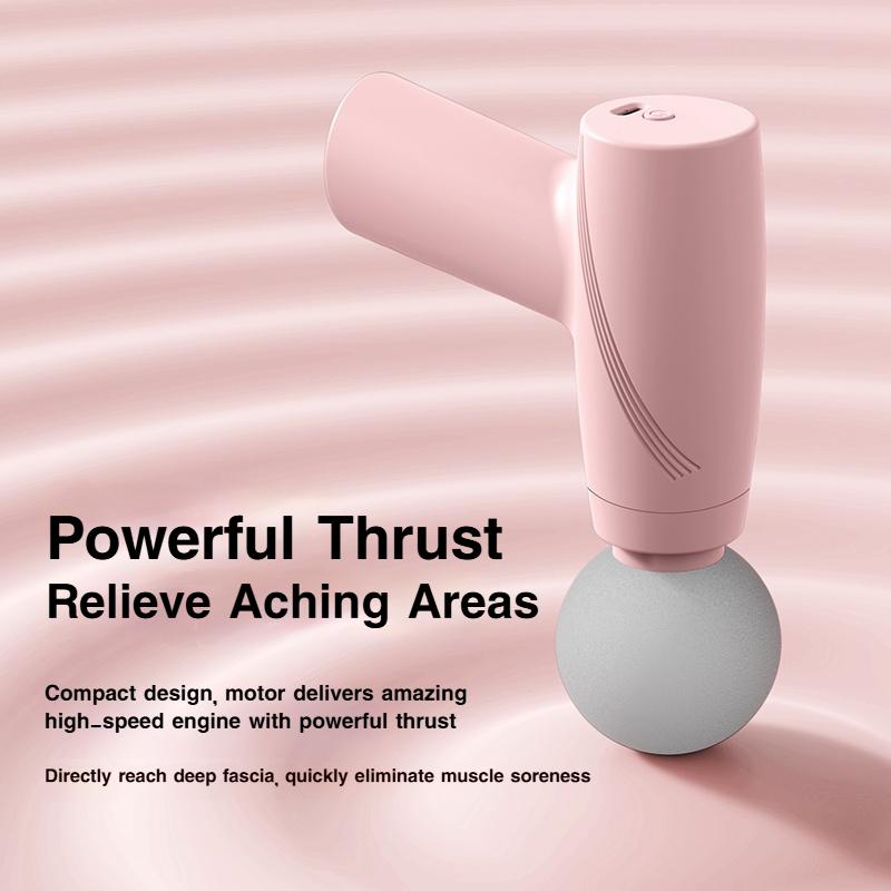 TikTok Viral Pink Mini Massage Gun! Cute Portable Muscle Relaxer for Women,Deep Tissue Pain Relief, Fits in Your Purse,Perfect for Desk,Gym,Travel