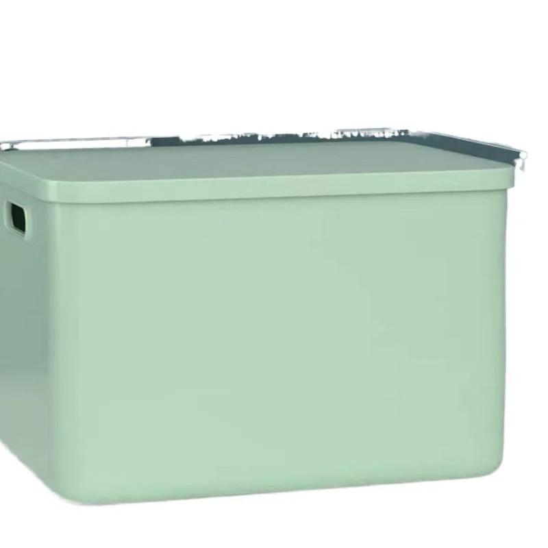 Thickened Transparent Plastic Storage Box Extra Large Clothes Toys Organizer Box with Lid Storage Container Snacks Storage Bin