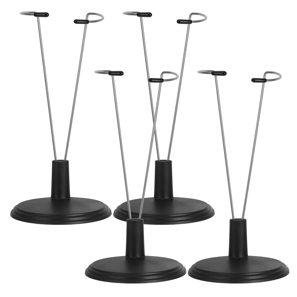 4 Pcs Light Stick Holder Display Stand Figures Frame Lightstick IronDolls Shop Supplies Support Storage Action Stand