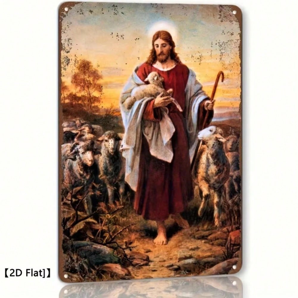 

Metal Tin Sign Wall Art Vintage Plaque Home Decor Christmas Gift 20x30 бордовий