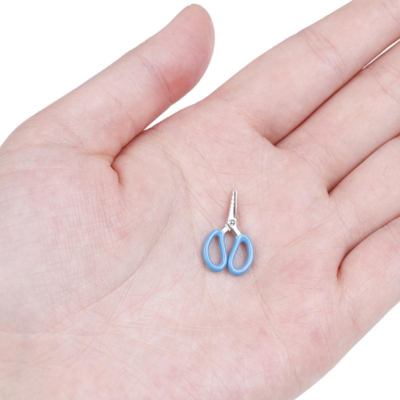 1:12 Dollhouse Mini Metal Scissors Simulation Furniture Shears Model Toys