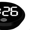 Car Dashboard Time Display Electronic Clock for Vehicles Touch Activated Round Accessory