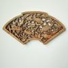3D Carved Camphor Wood Wall Hanging with Dragon Phoenix Flower Design Chinese Style Home Decor Living Room Decoration