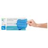 Nitrile Gloves Extended Blue M 200 Pieces Food Hygiene Compliant General Medical Device Class I Powder Free 50968 [Saraya]