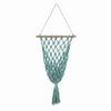 Handmade Woven Hanging Wall Holder Tassel Design Kitchen Storage Rack Vegetable Container  Home