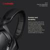 DJ Monitor Audio Wired Connection Black V-MODA M-10 Headphones, High-Resolution Compatible, Only,