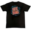 VTG AGENT ORANGE Band Grafikdruck Herren T-Shirt