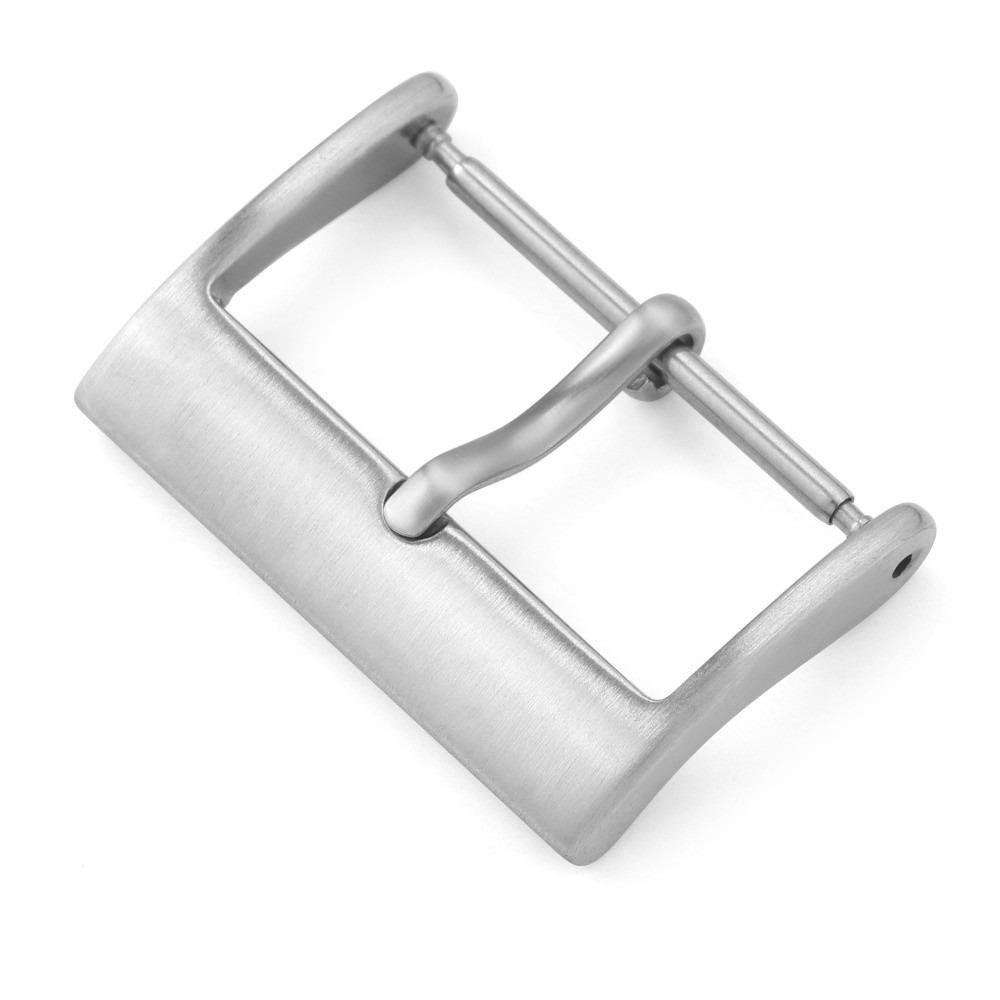 Solid Square Design Watch Band Buckle Stainless Steel Buckle  Watch Strap Accessory 18mm