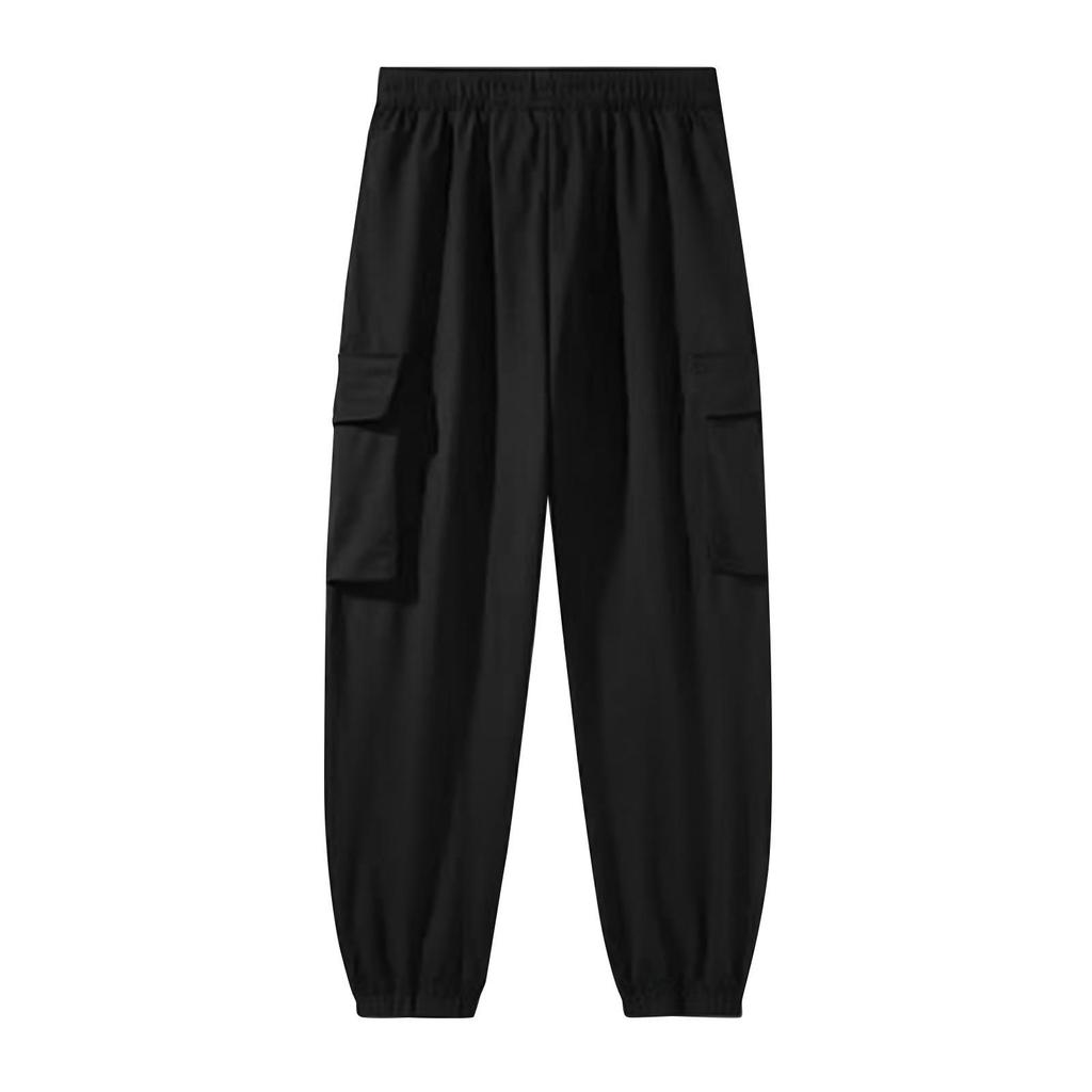 Salopette multi-poches pour hommes, pantalon ample de printemps et d'été, nouveau pantalon de sport décontracté