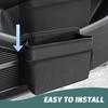 Portable Foldable Car Trash Can Mini Hanging Vehicle Trash Bin Waterproof Garbage Organizer Auto Accessories