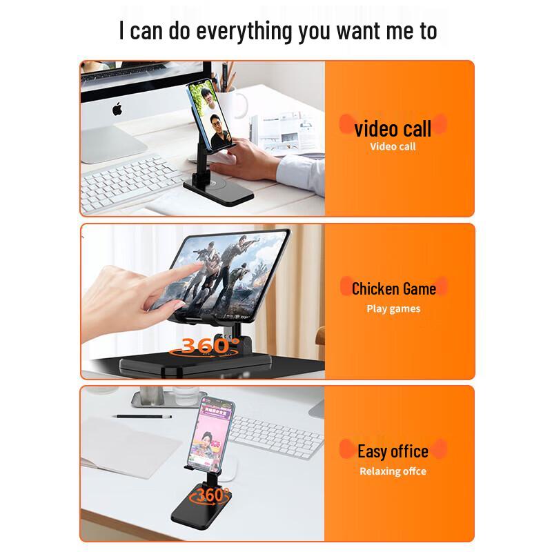 Adjustable Desktop Phone & Tablet Stand