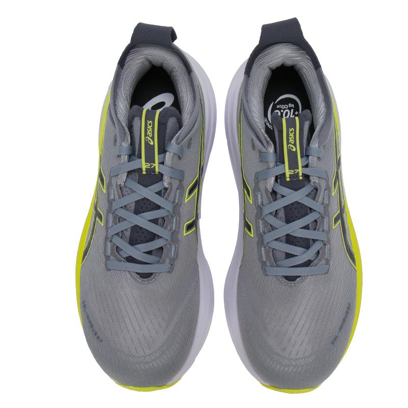 Asics Gel-Nimbus 27 Zapatillas de Running Cómodas Versátiles Transpirables para Hombre Zapatillas Deportivas Gris 1011B958-022