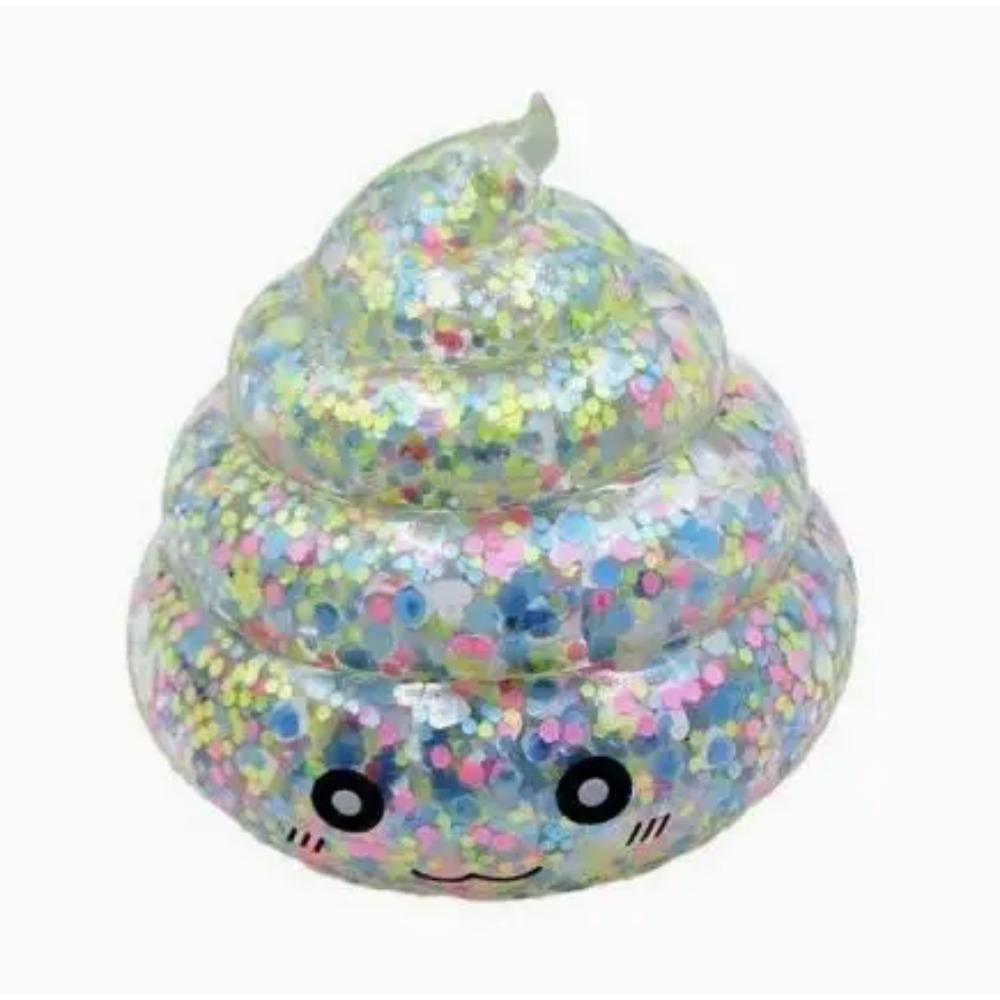 Novinka Squishy Maltózové Hovno Stresové Squishies Hračky Třpytivé Vtipné Pružné Mačkací Fidget Hračky pro Dospělé Dárek na První April