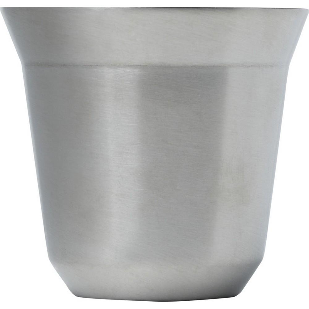 Duo Stainless Steel 80ml Espresso Cup (Pack of 2)