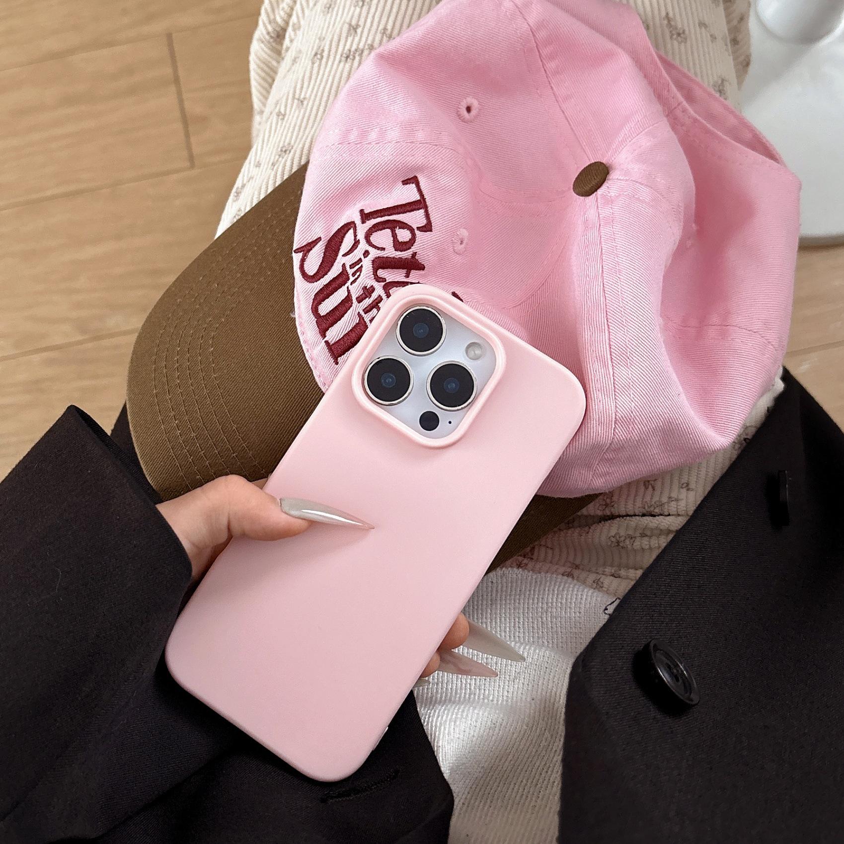 Apple 17 Pro Max, iPhone 16 Pro Max Borderless Spray Painted Protective Case iPhone 15 Plus светло-фиолетовый